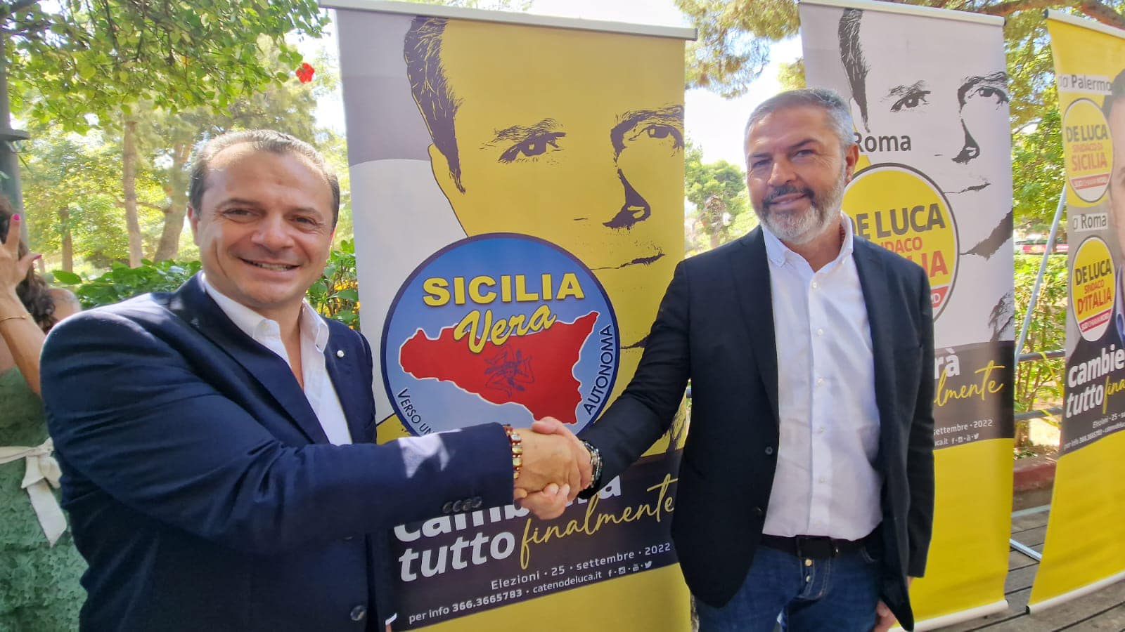 Cateno De Luca presenta le liste di “Sicilia Vera” e “Orgoglio Siculo”: i nomi