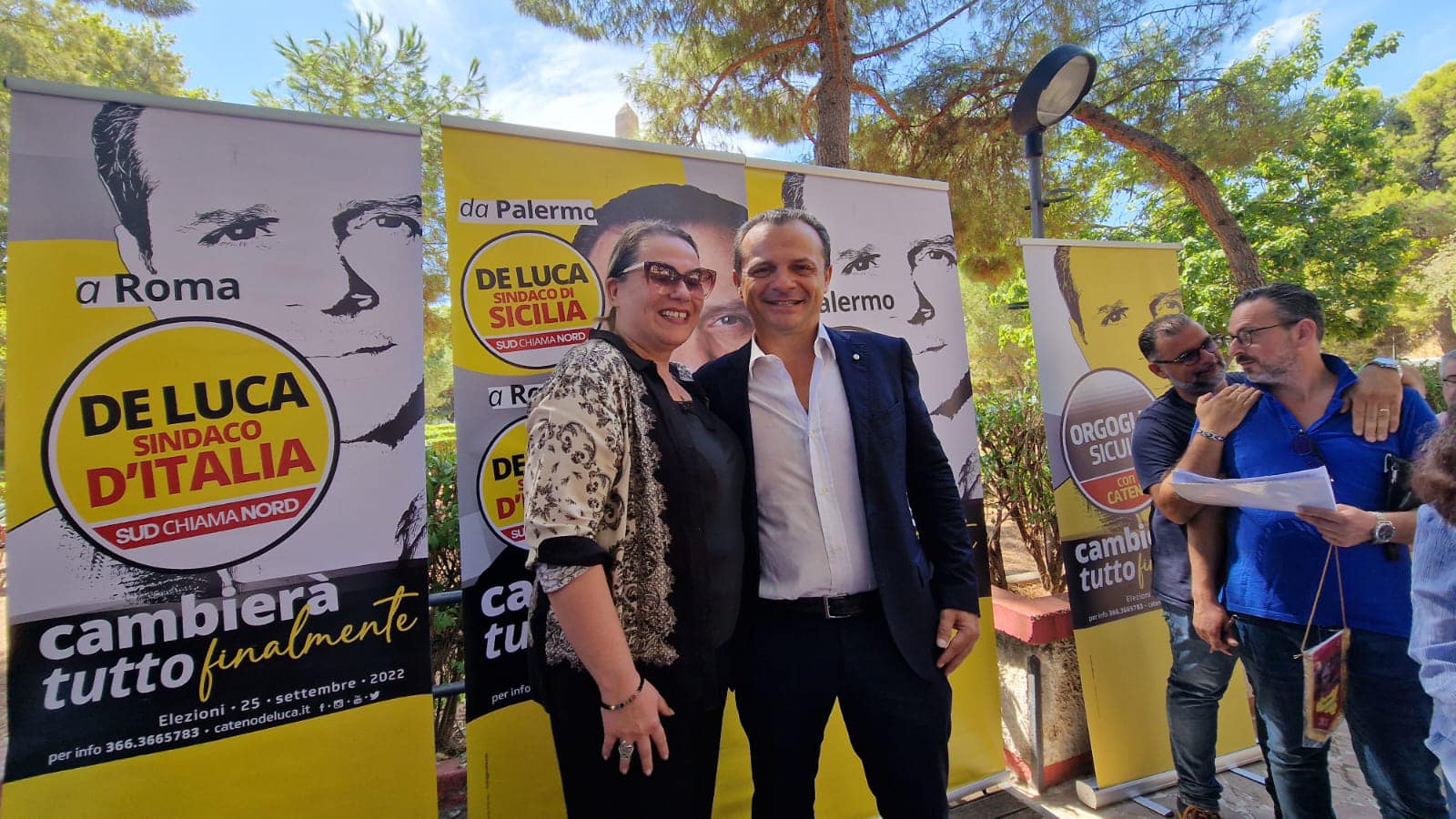 Cateno De Luca presenta le liste di “Sicilia Vera” e “Orgoglio Siculo”: i nomi