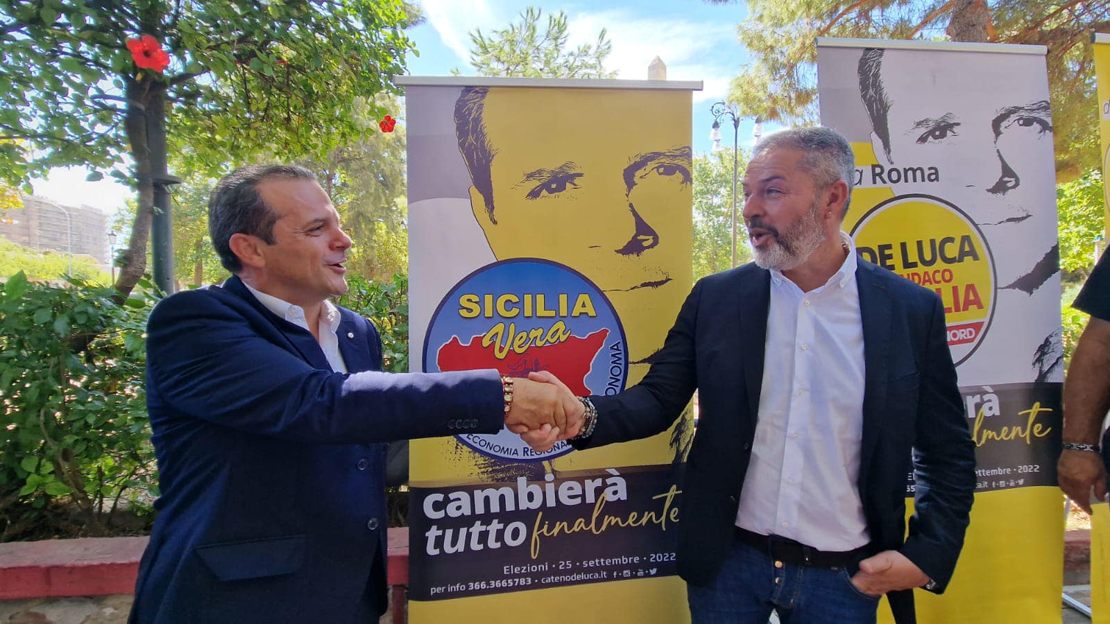 Cateno De Luca presenta le liste di “Sicilia Vera” e “Orgoglio Siculo”: i nomi