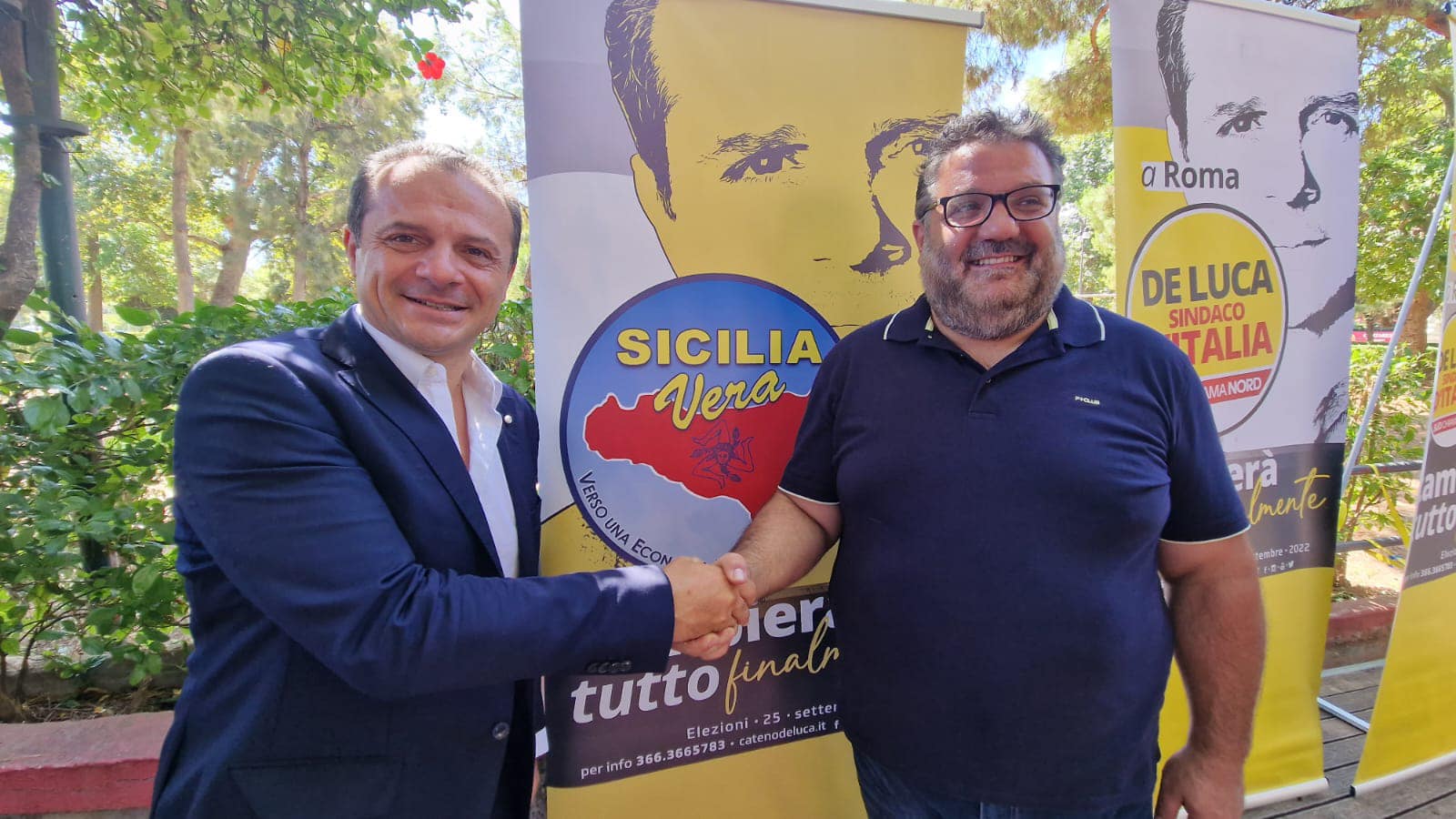 Cateno De Luca presenta le liste di “Sicilia Vera” e “Orgoglio Siculo”: i nomi