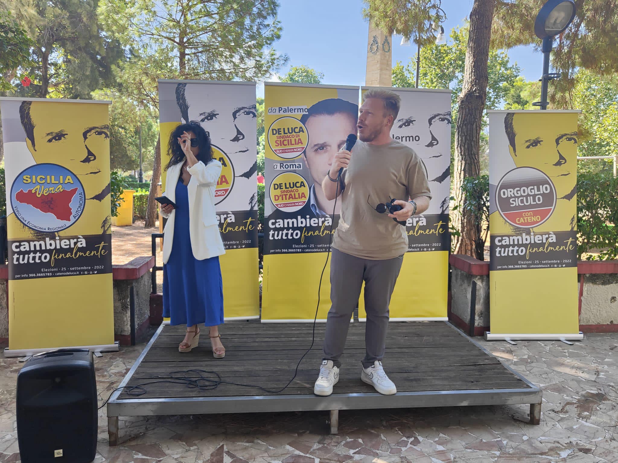 Cateno De Luca presenta le liste di “Sicilia Vera” e “Orgoglio Siculo”: i nomi