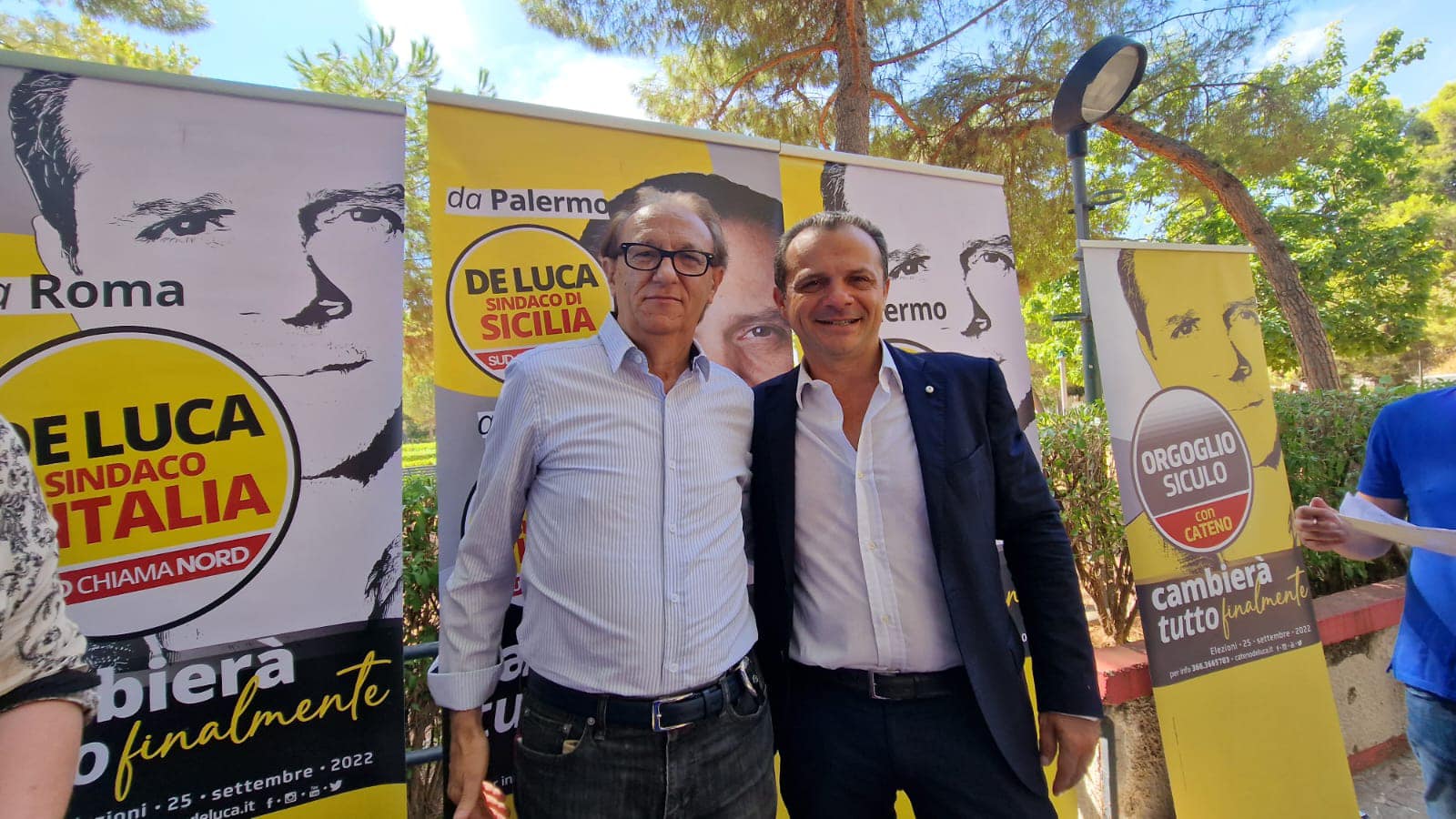 Cateno De Luca presenta le liste di “Sicilia Vera” e “Orgoglio Siculo”: i nomi