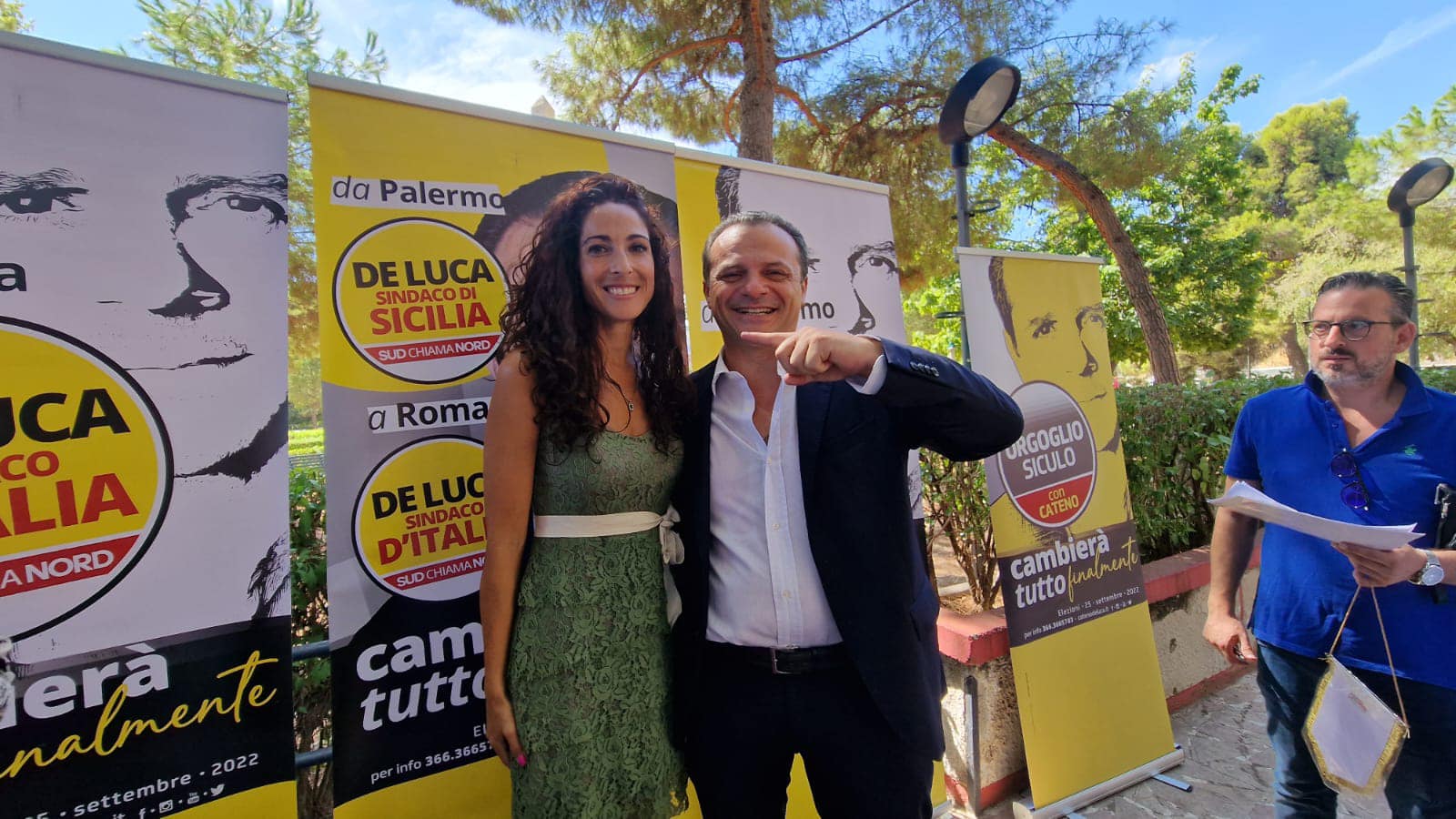 Cateno De Luca presenta le liste di “Sicilia Vera” e “Orgoglio Siculo”: i nomi