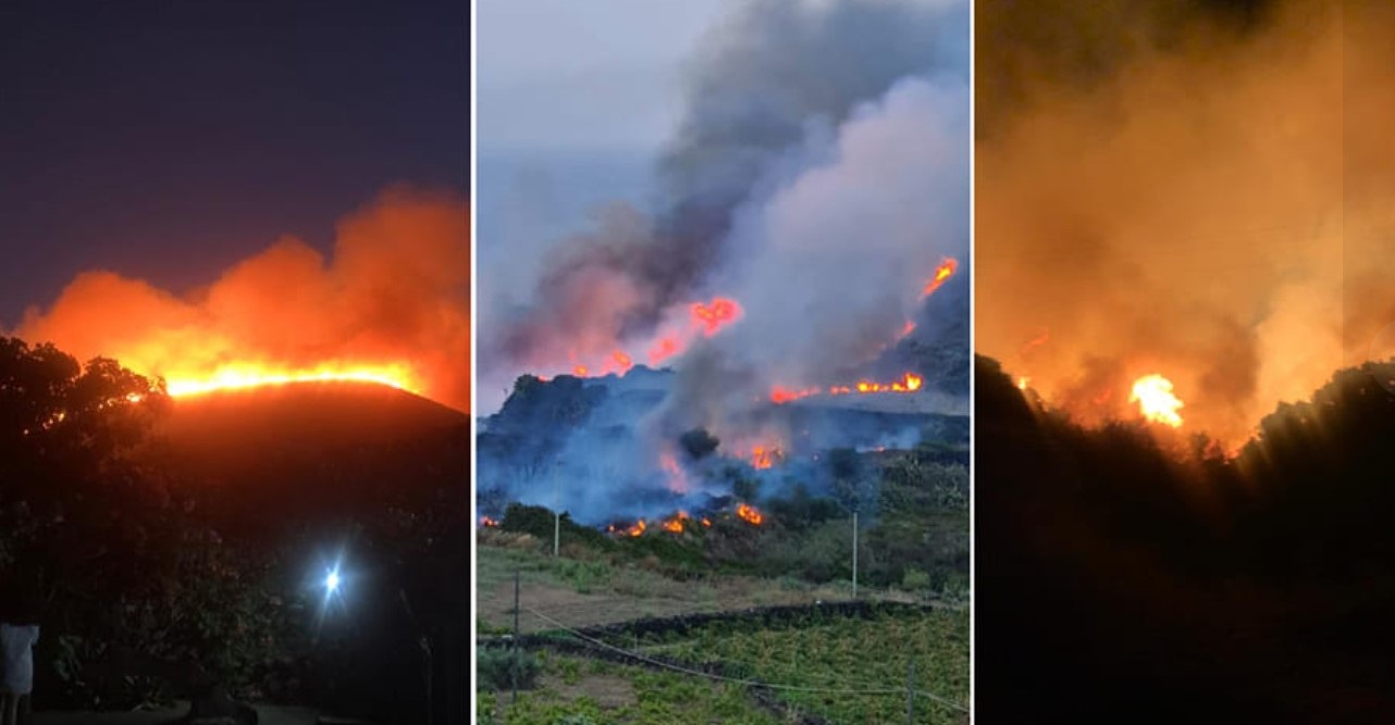 Incendio di Pantelleria, gelateria offre 5mila euro a chi consegnerà alle autorità i piromani