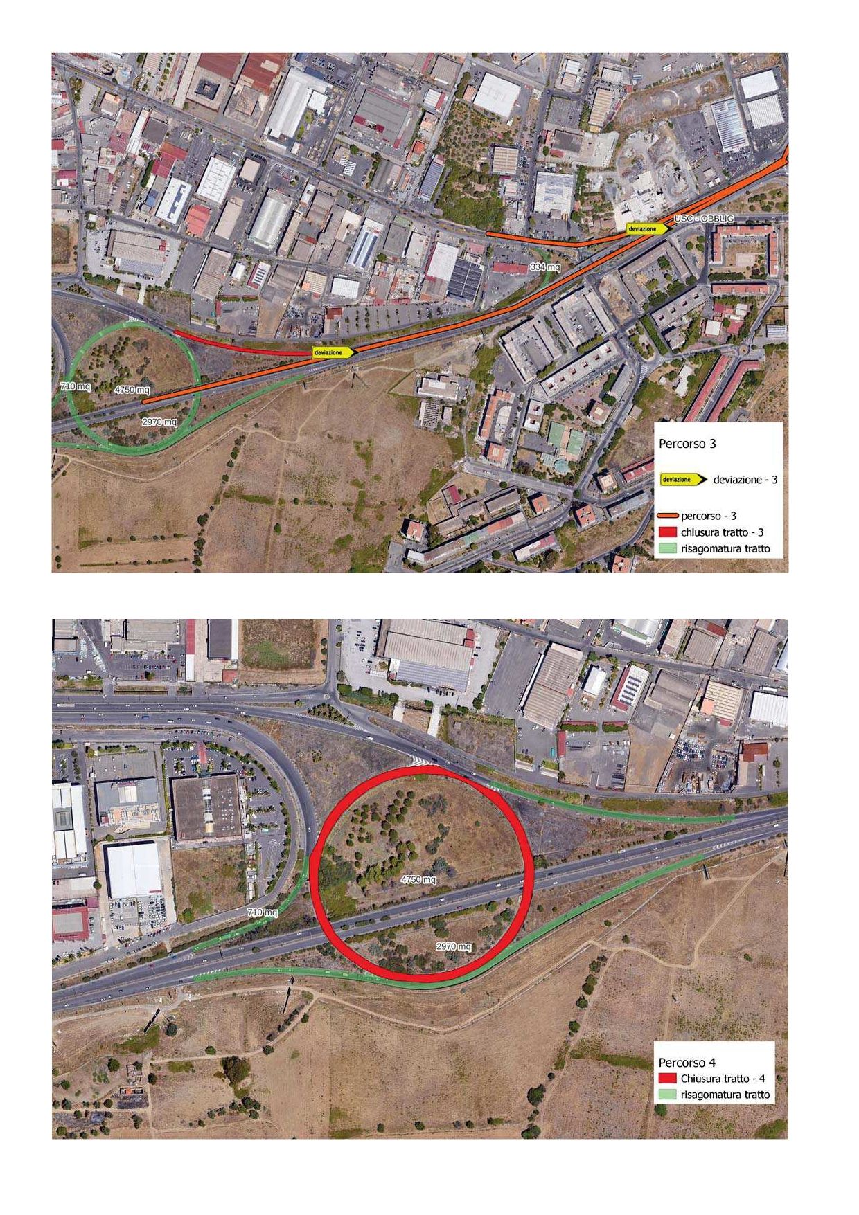 Misterbianco, strade chiuse per risagomatura asfalto