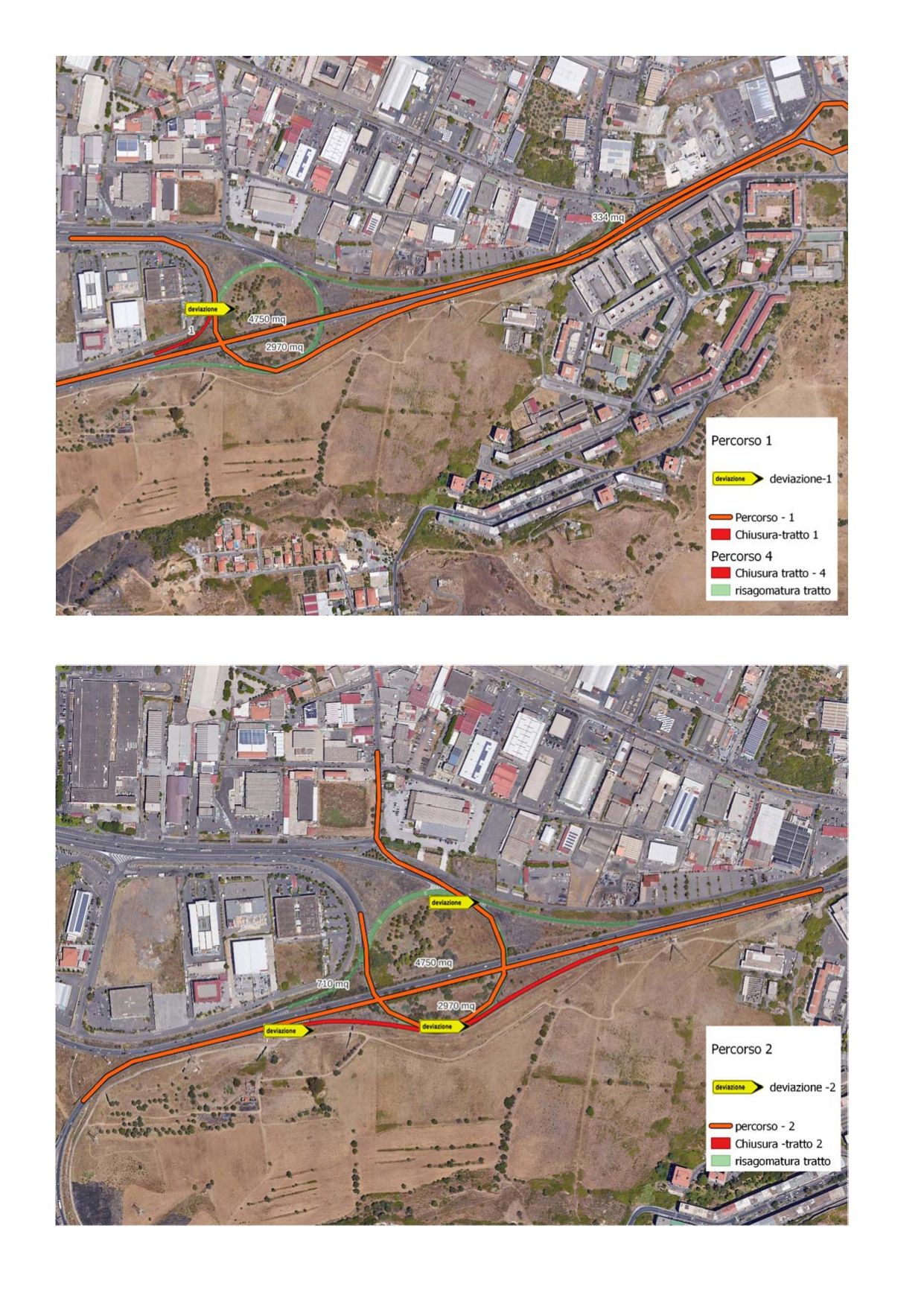 Misterbianco, strade chiuse per risagomatura asfalto