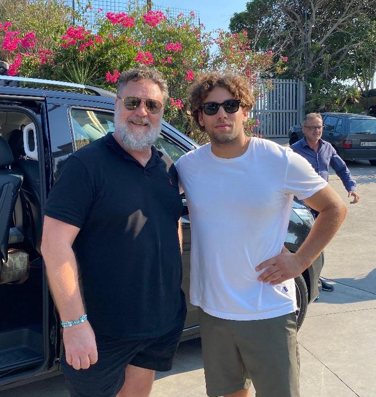 Russell Crowe ambasciatore di Roma nel mondo ma il “Gladiatore” tifa…Lazio