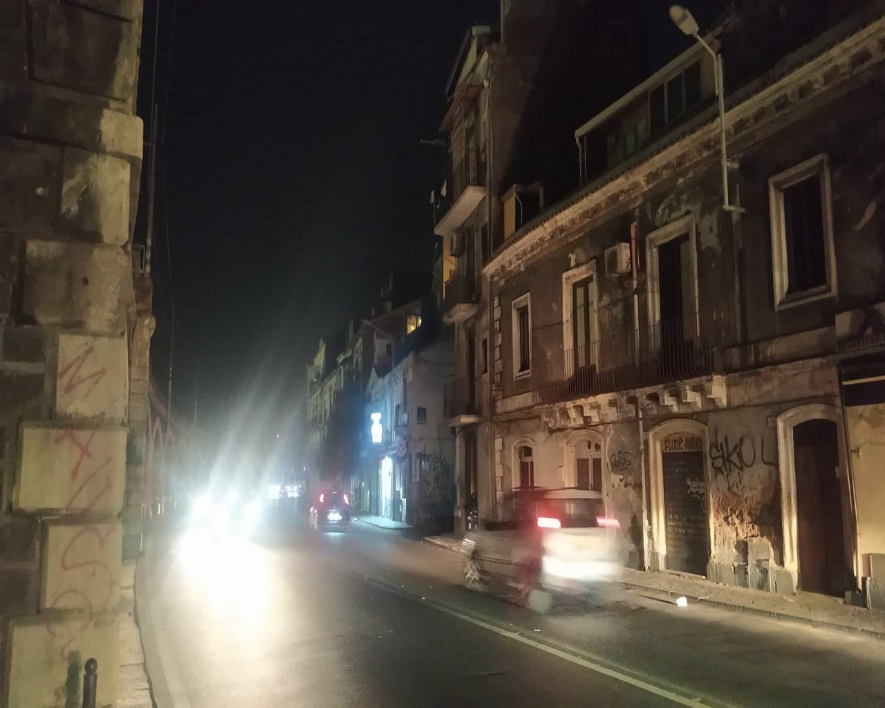 Catania ancora al buio nel 2022, una problematica senza fine? – FOTO