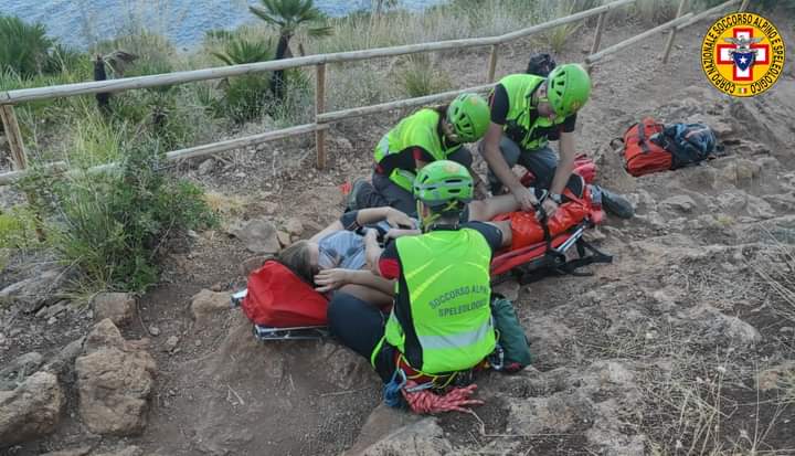Riserva dello Zingaro, interventi di soccorso: feriti due turisti