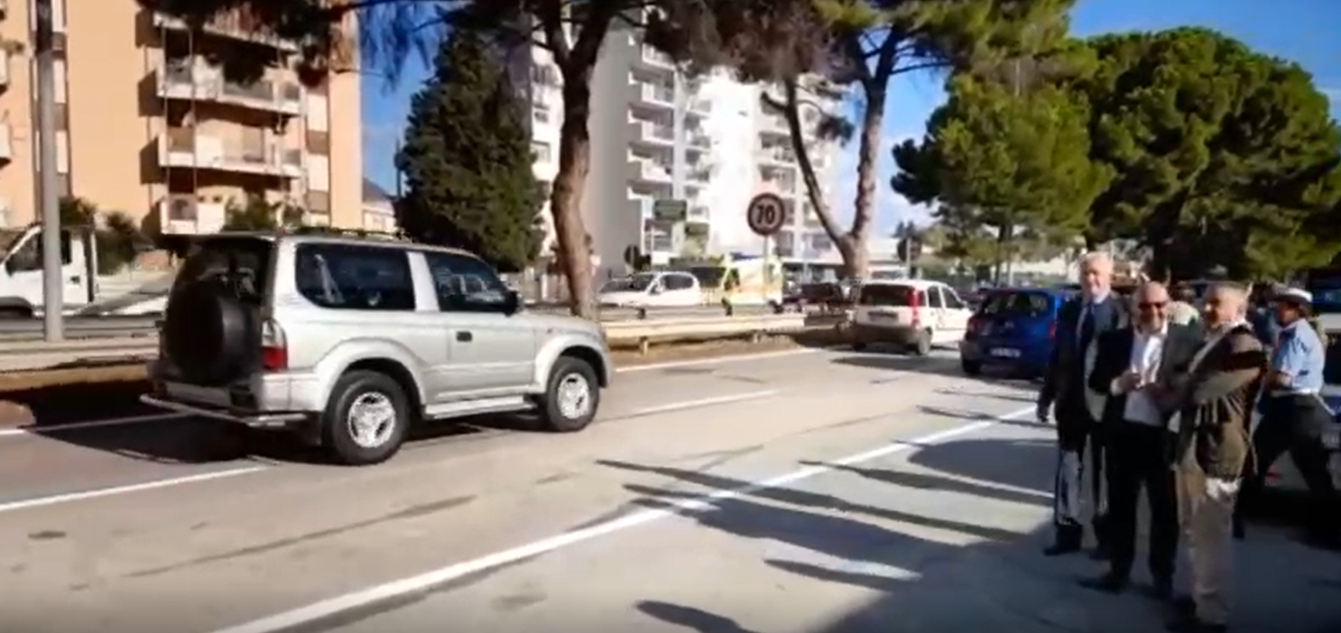 Dopo due anni riapre viale Regione siciliana a Palermo – VIDEO