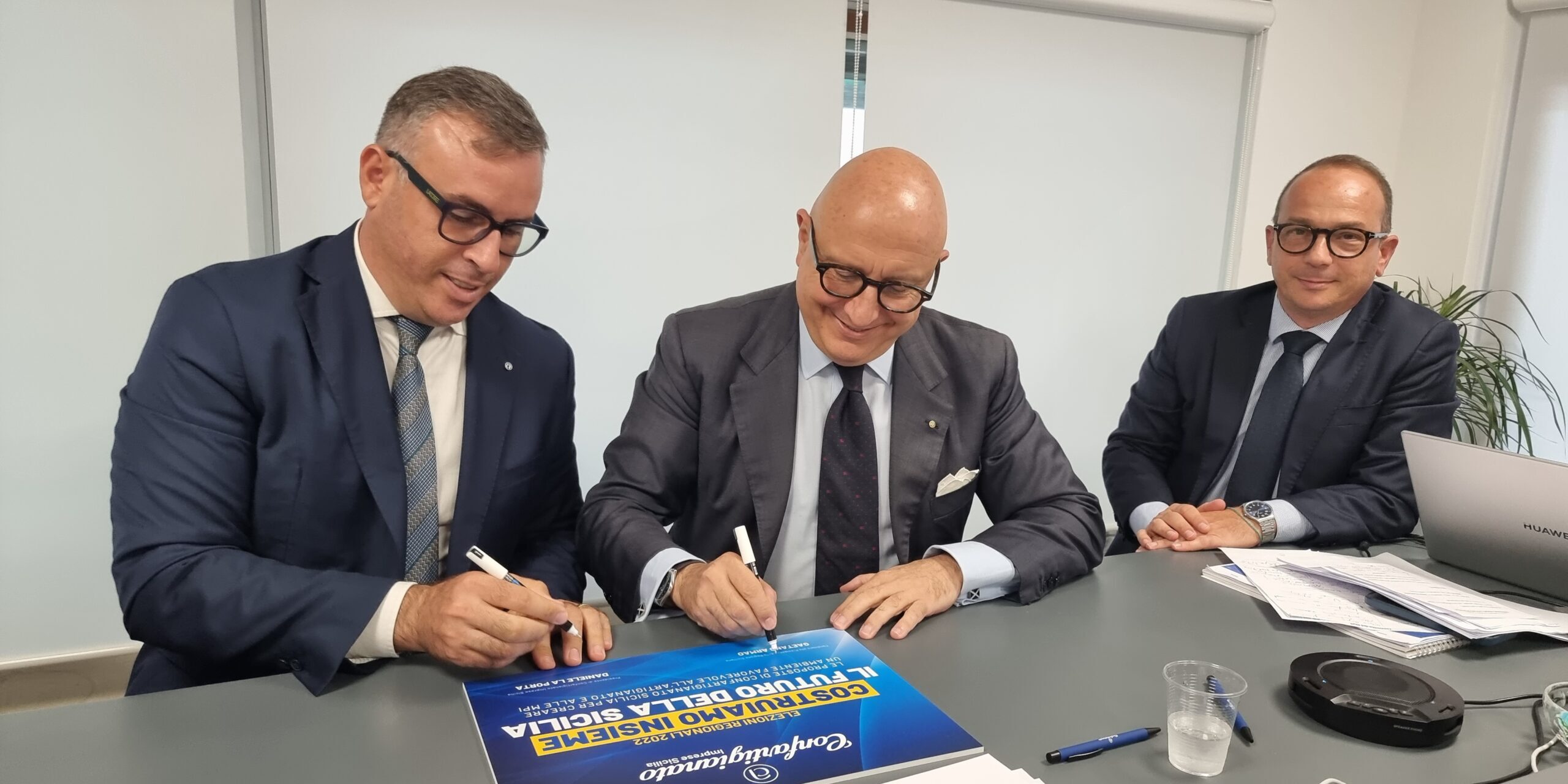 Anche Armao firma il “patto di fiducia” con Confartigianato: “Recuperare capacità d’ascolto”