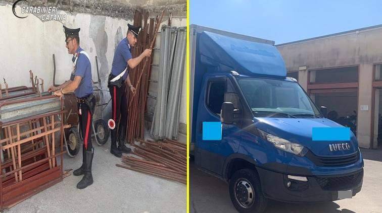 Nicolosi, furto di materiale edile in cantiere: un arresto