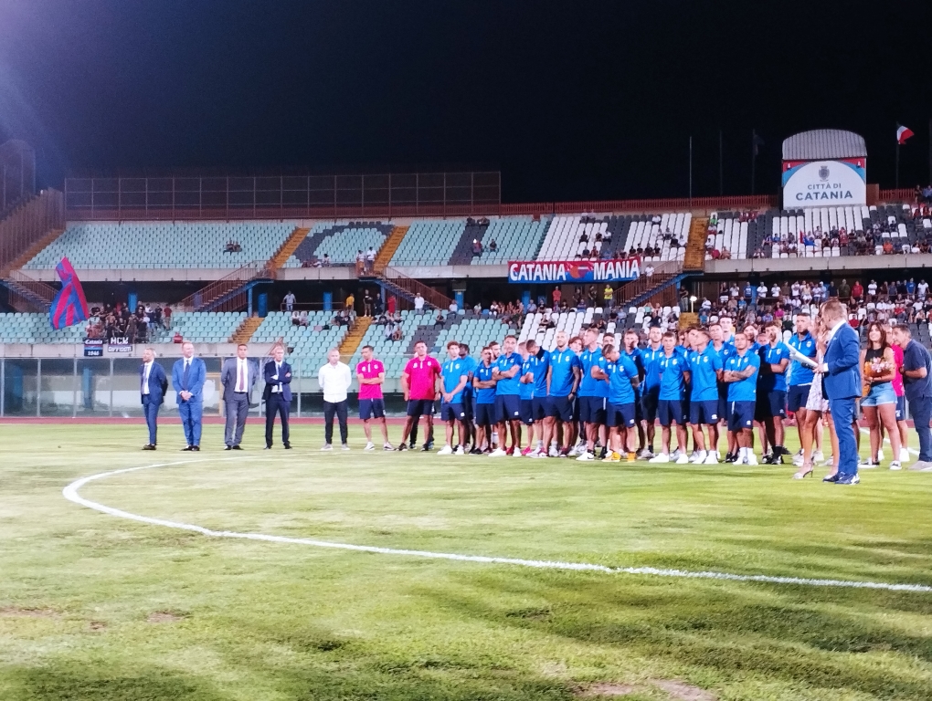 Calcio, Catania SSD: serata evento al “Massimino” per la presentazione della squadra