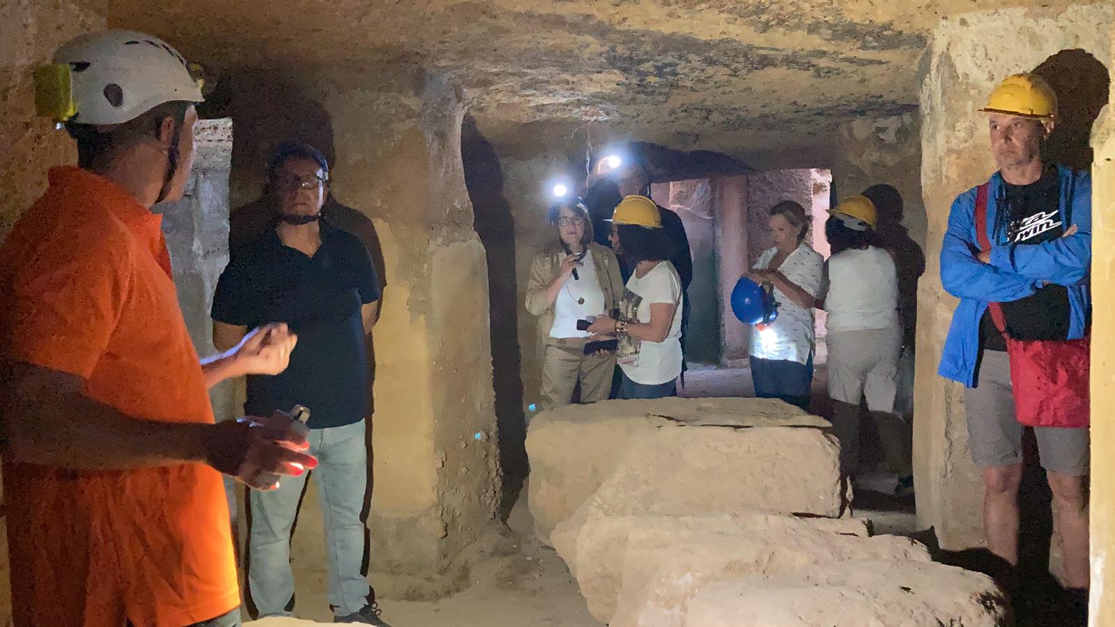 Giornate europee del Patrimonio, visita all’ipogeo Giacatello di Agrigento – VIDEO