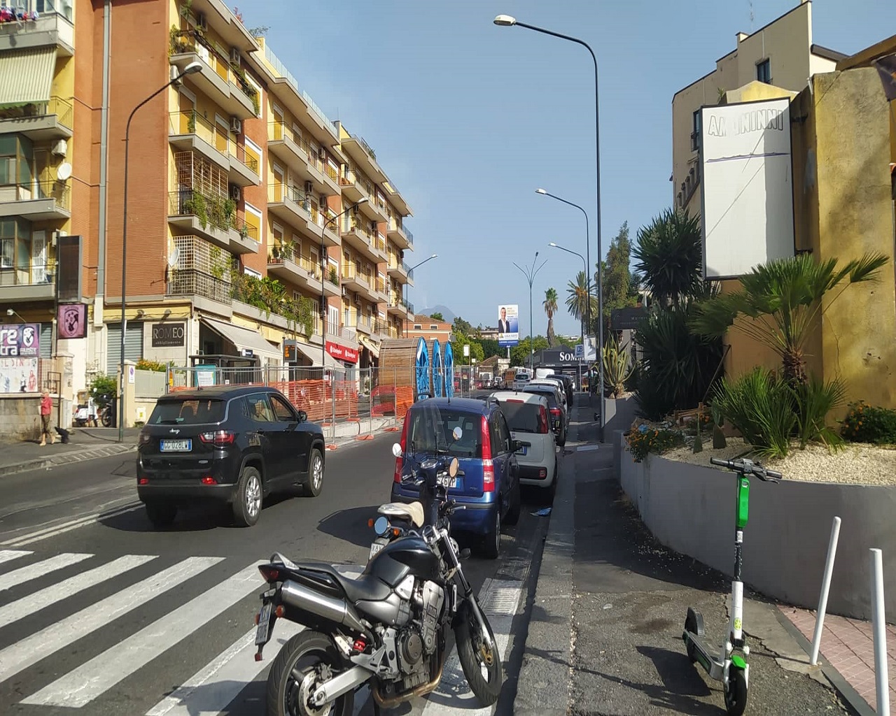 Catania, “inferno” viabilità in viale Marco Polo per un cantiere – FOTO e VIDEO