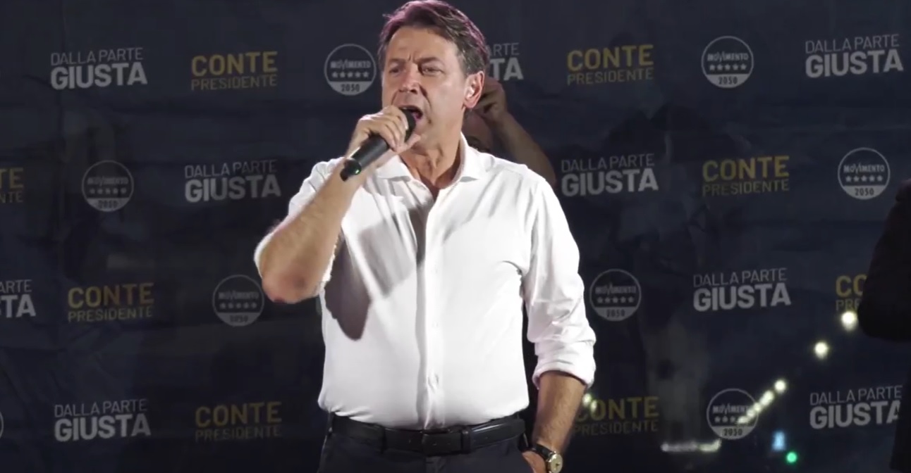 M5S, Conte a Catania tra crisi di governo e reddito di cittadinanza