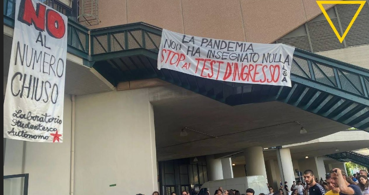 Test d’ingresso a Medicina: protesta all’Università di Palermo