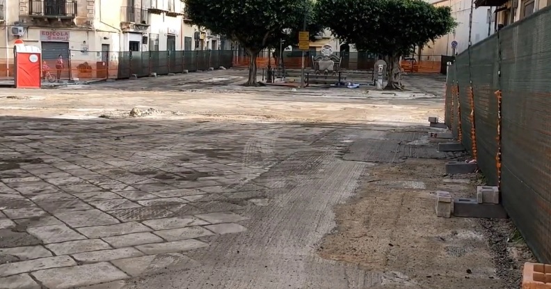 Il centro storico di Partinico tra lavori e grandi speranze