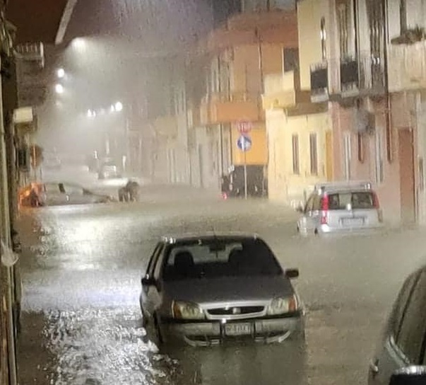 Maltempo a Mazara del Vallo: ospedale allagato, danni a case e negozi – Video