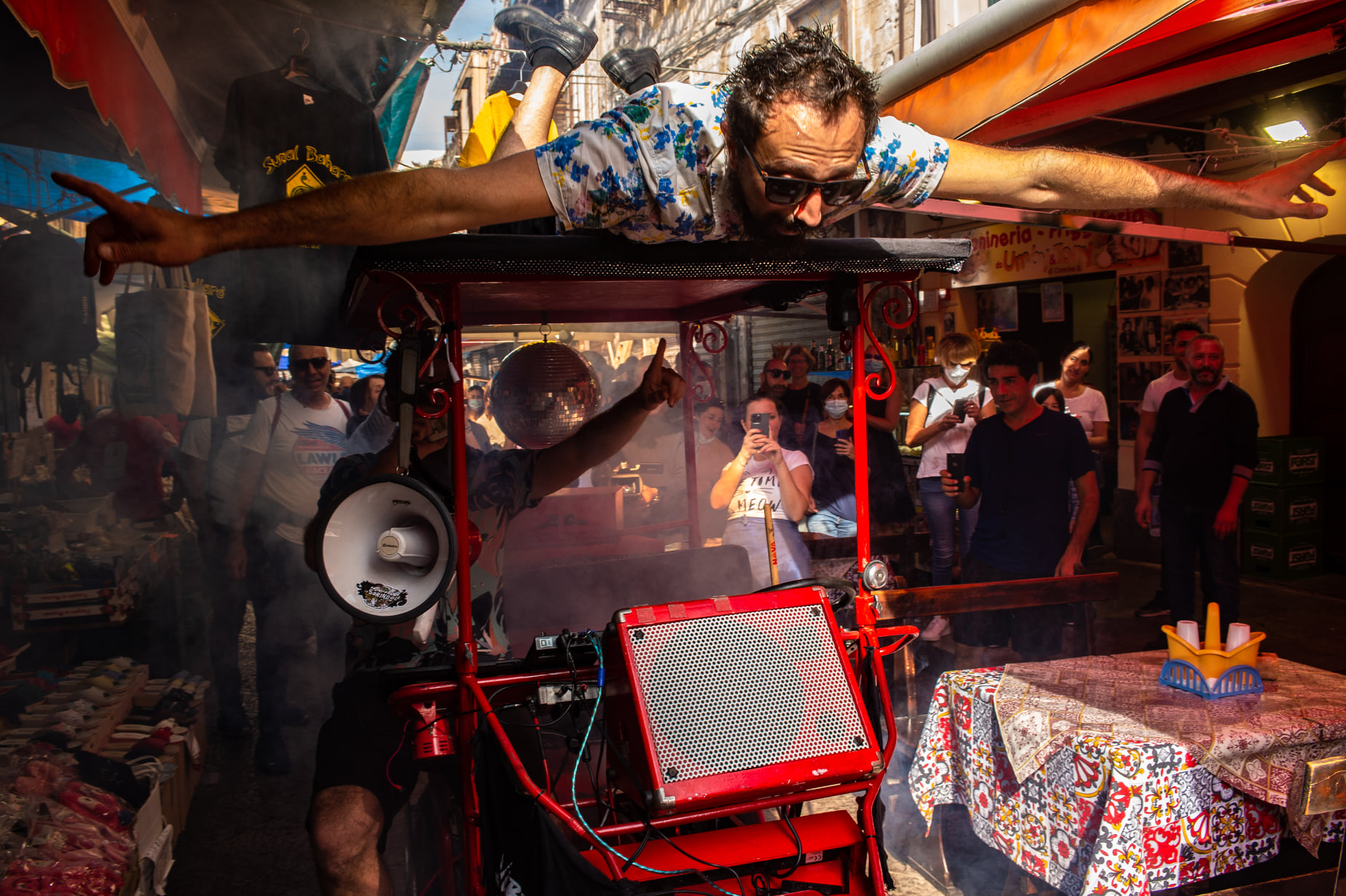 Dopo lo stop covid torna il Ballarò Buskers Festival, festival delle arti di strada
