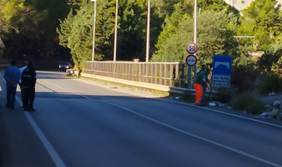 Borgetto, bonificata la Statale 186: rimossa grande quantità di rifiuti