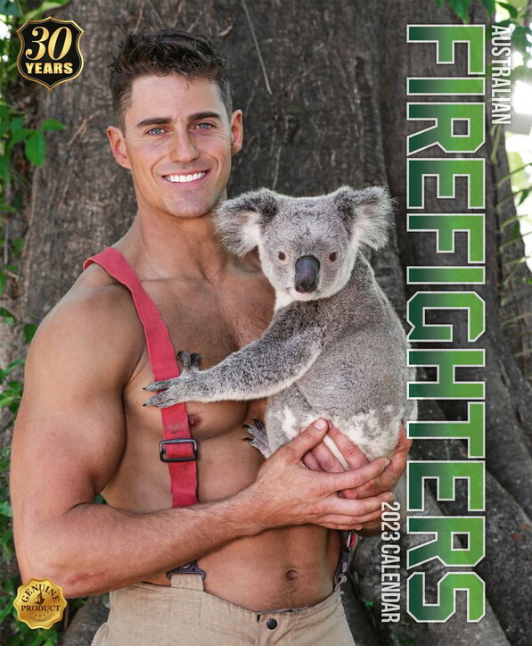 Sexy calendario dei vigili del fuoco australiani con teneri animali: in vendita a scopo benefico Sexy calendario dei vigili del fuoco australiani con teneri animali: in vendita a scopo benefico