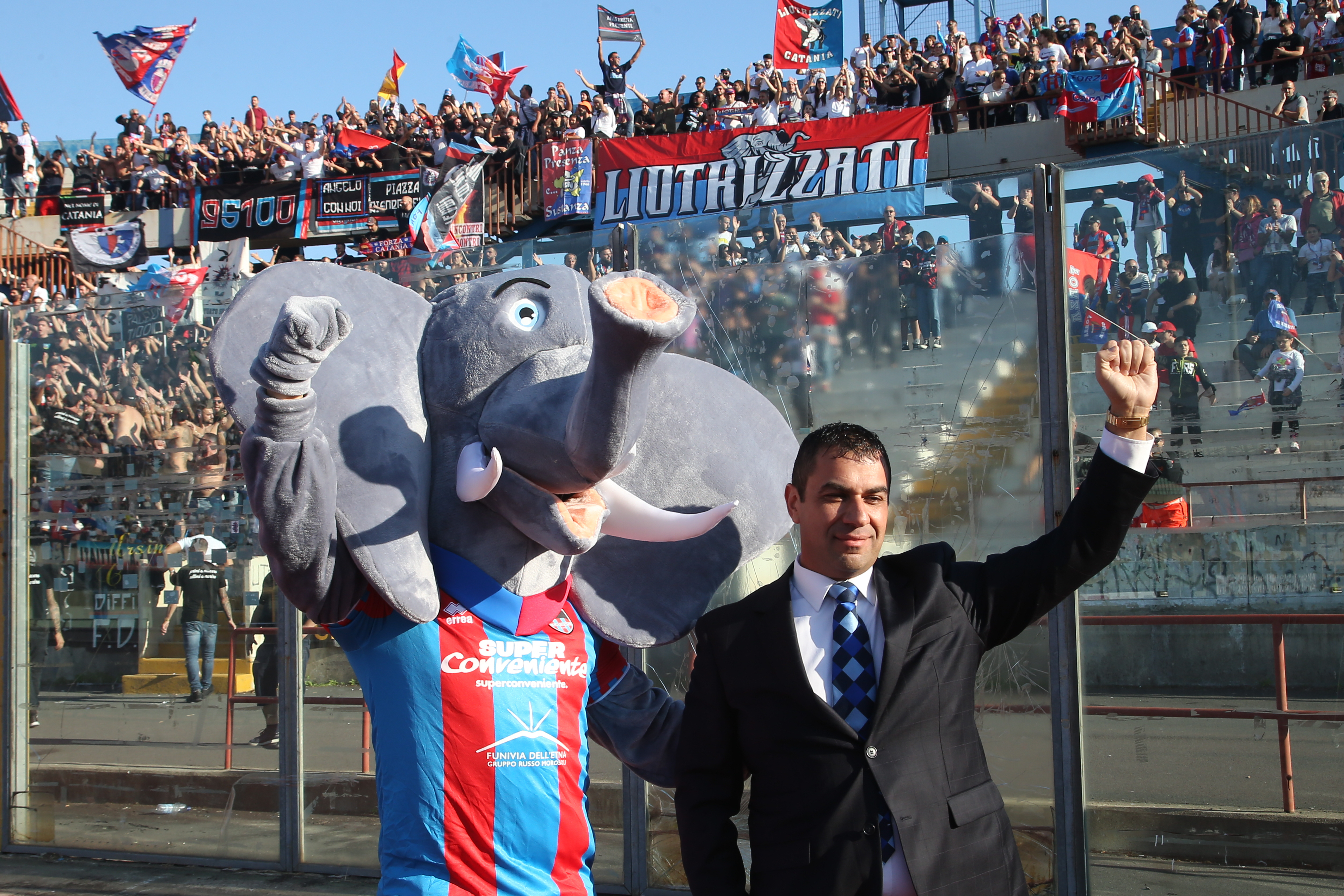 Catania-Citta di Sant’Agata 3-2: “bagno di folla” al Massimo, le FOTO del match