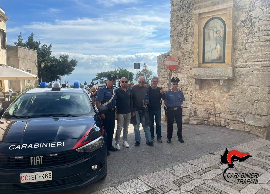 Turista americano di 84 anni si perde a Erice: ritrovato dopo due ore