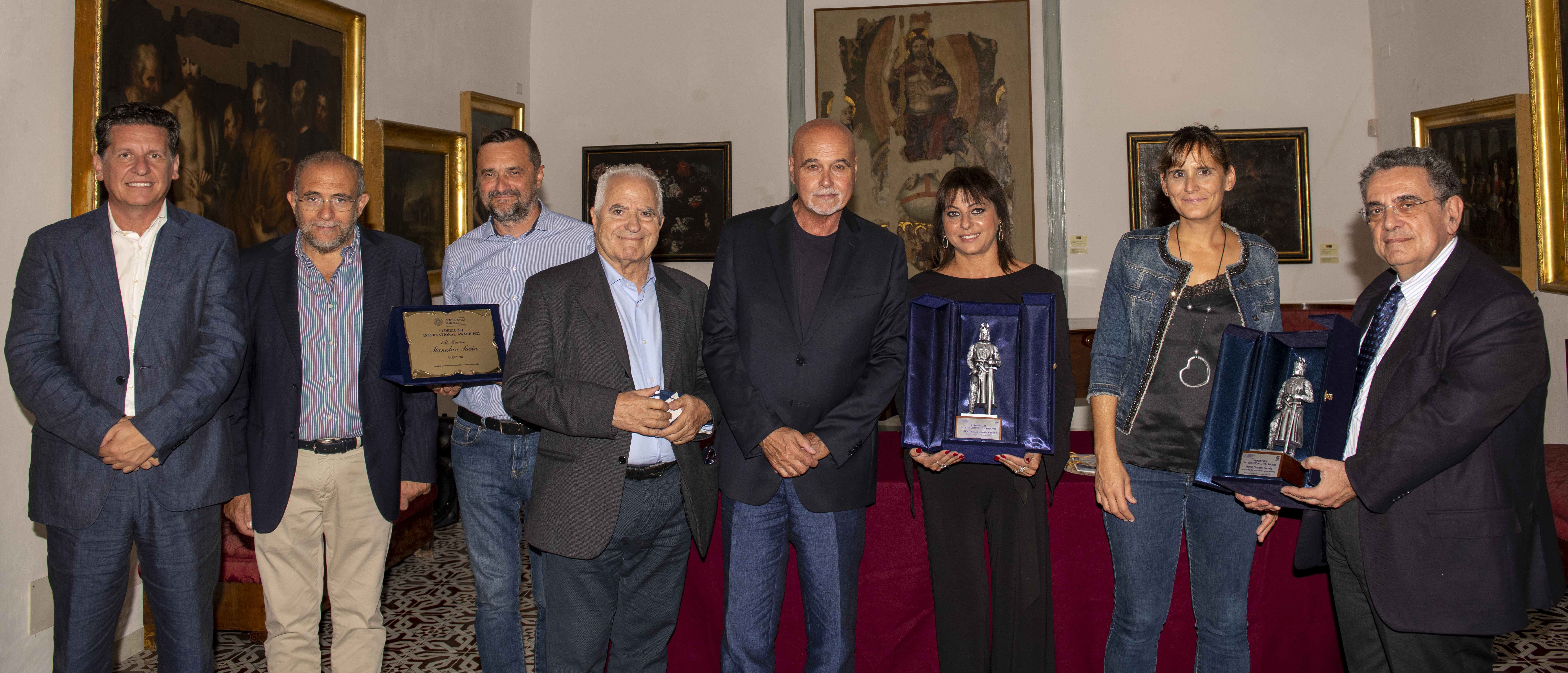 Cefalù: ad Agnello, Corsello e Surin il premio Federico II International Award edizione 2022