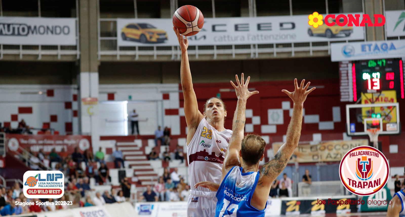 Basket, Trapani supera Agrigento: Massone man of the match