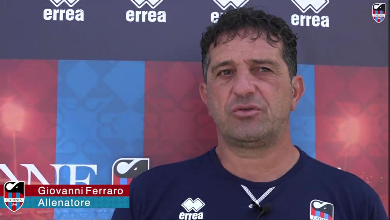 Catania SSD, mister Ferraro: “Siamo pronti. E sugli infortuni…”