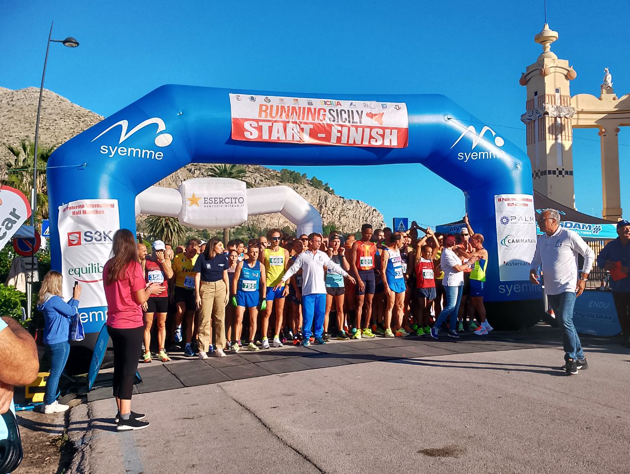 Sport, IX Palermo International Half Marathon: 800 atleti presenti