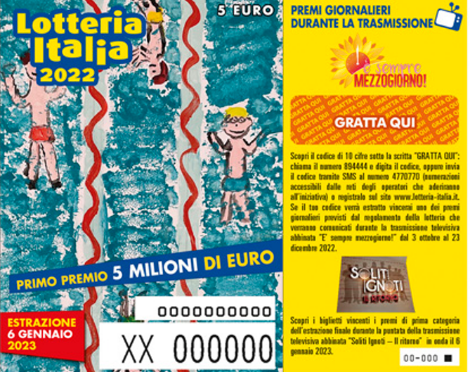 Lotteria Italia 2023, più di 6,7 mln di biglietti venduti: oltre 348mila in Sicilia