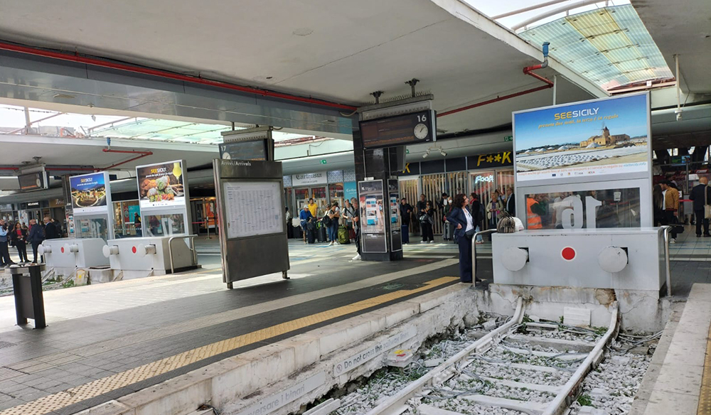 Turismo, via alla campagna “SeeSicily” nelle grandi stazioni ferroviarie