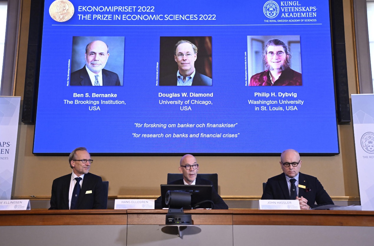 Nobel per l’Economia agli statunitensi Bernanke, Diamond e Dybvig: chi sono