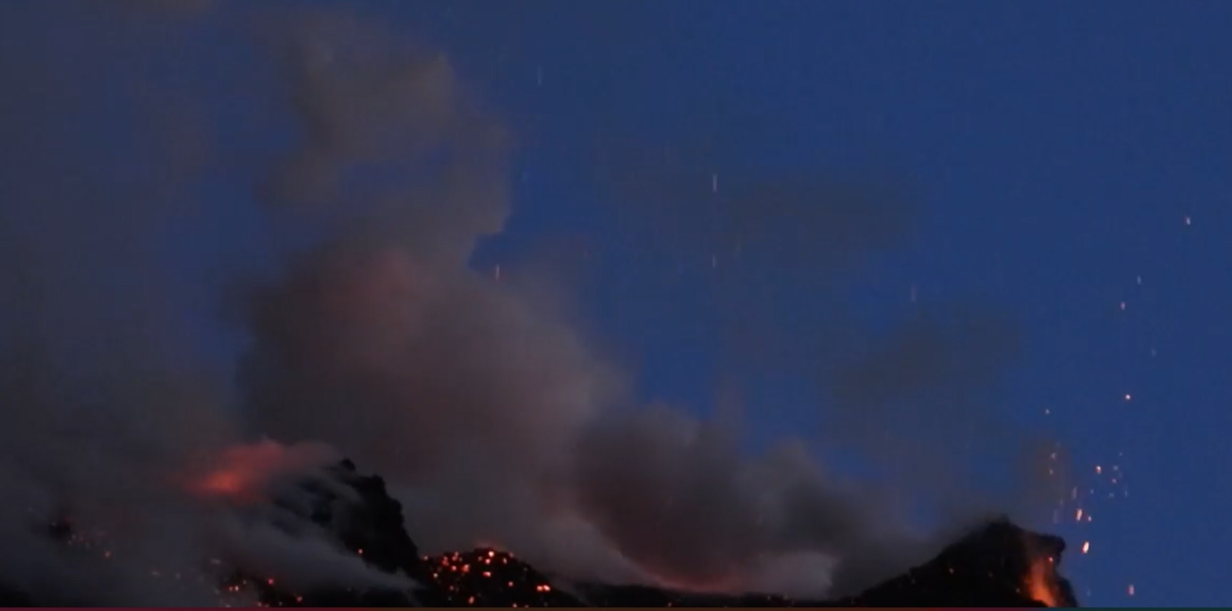 Roghi, alluvioni ed eruzioni: Stromboli, un annus horribilis