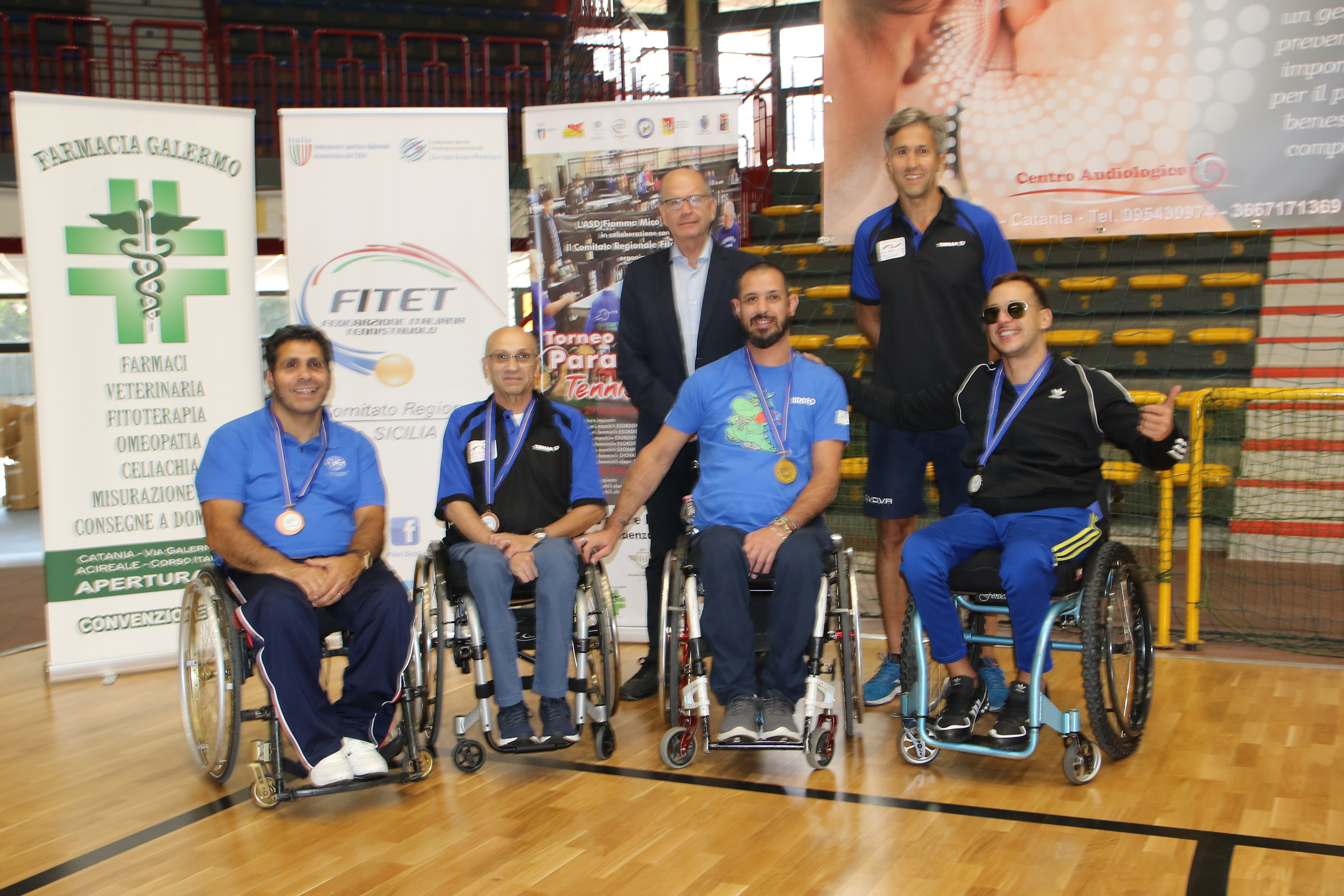 Tennistavolo, a Catania la prima tappa del torneo Paraolimpico – FOTO e VIDEO