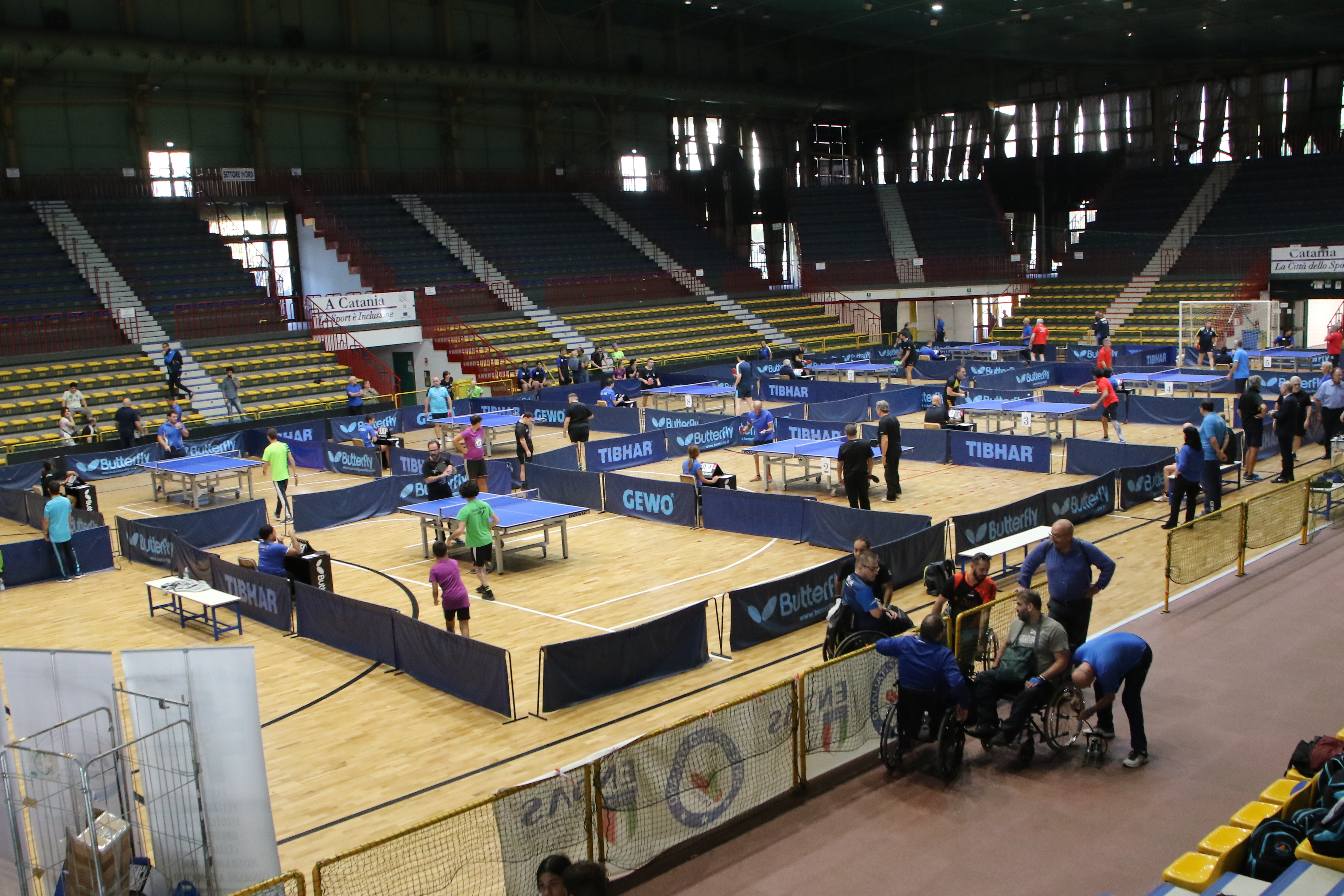 Tennistavolo, a Catania la prima tappa del torneo Paraolimpico – FOTO e VIDEO