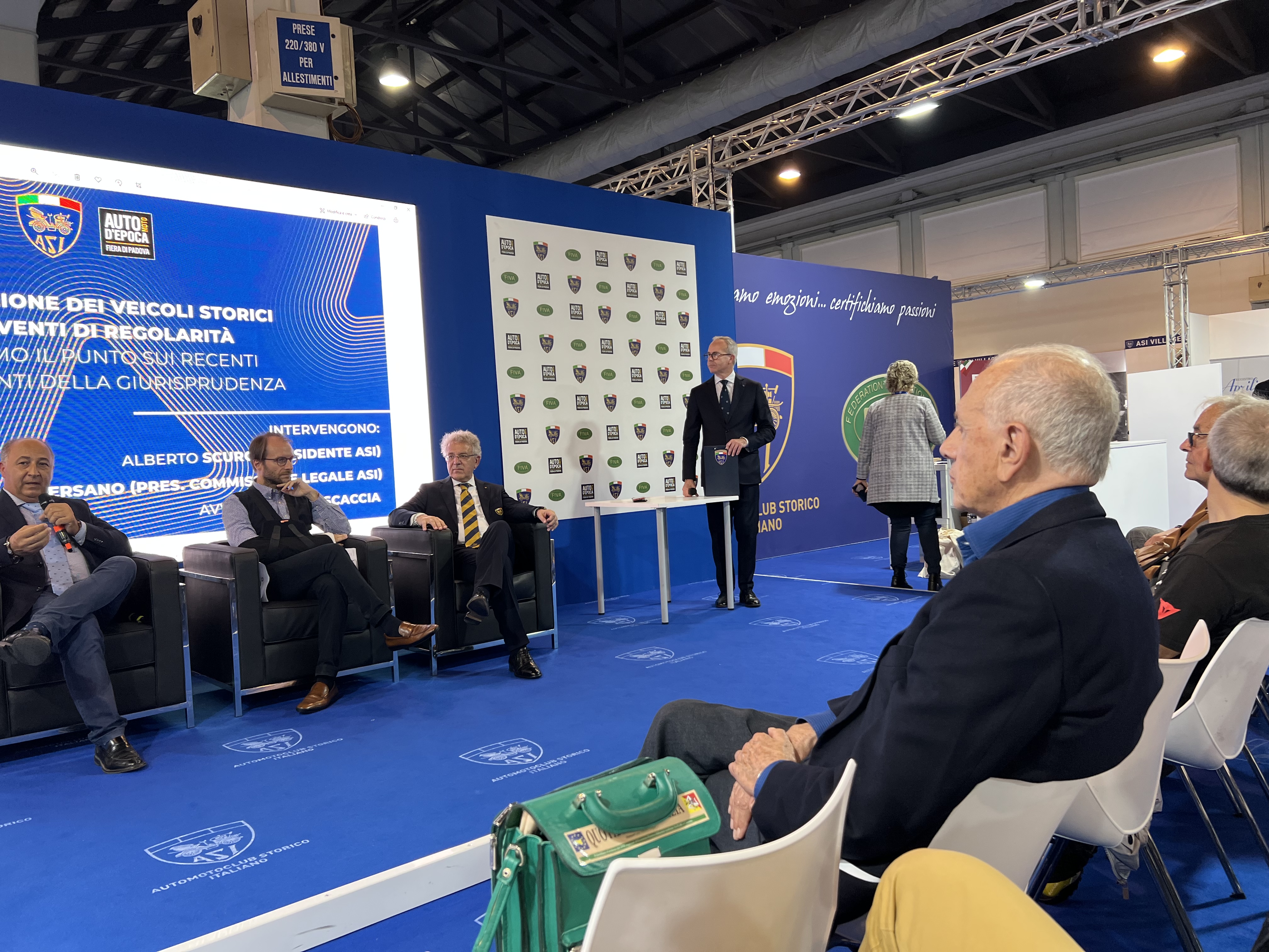 Premio al museo di auto storiche della Fondazione Etica & Valori Marilù Tregua