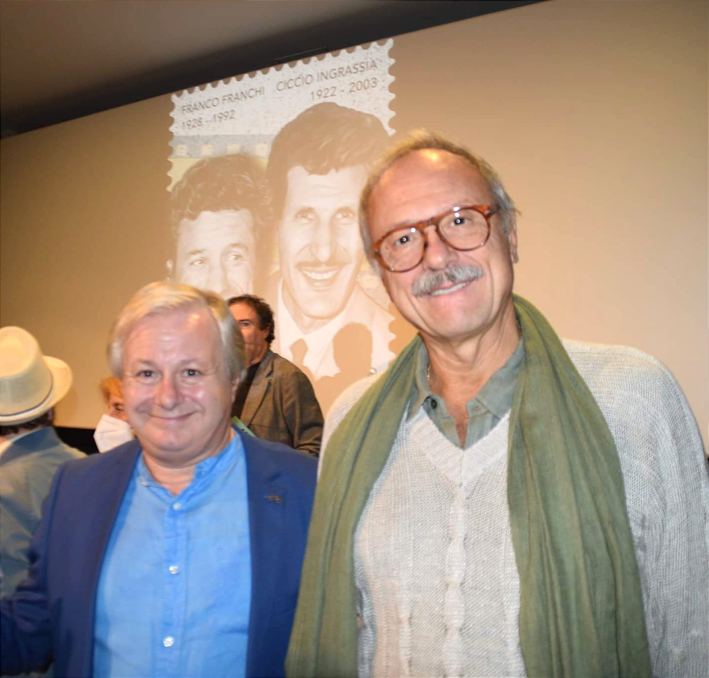 “Franco e Ciccio” da collezione: presentato a Roma il francobollo dei due attori “Franco e Ciccio” da collezione: presentato a Roma il francobollo dei due attori