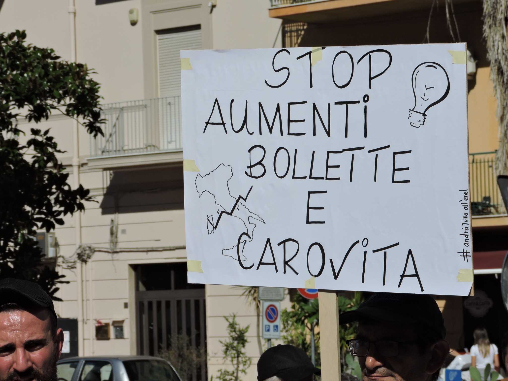 Energia, a Palermo il 7 novembre manifestazione contro caro bollette