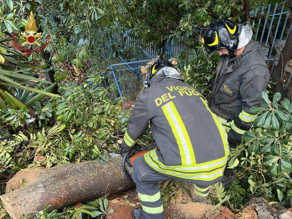 Massi si staccano da costone roccioso, case evacuate a Carini – Foto e Video