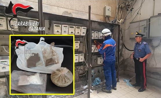 Librino, corrente elettrica “gratis” con allaccio abusivo e 6.000 euro in casa: un arresto