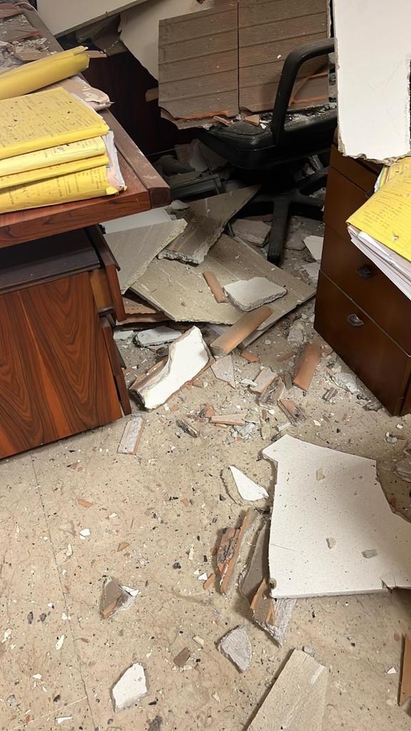 Crollo soffitto al Tribunale di Catania, rischi segnalati nove mesi fa – FOTO