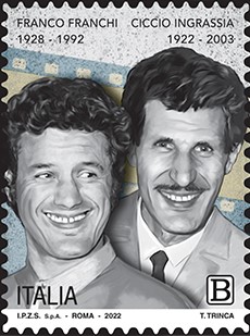 Emesso francobollo dedicato a Franco Franchi e Ciccio Ingrassia: tiratura da 300mila esemplari
