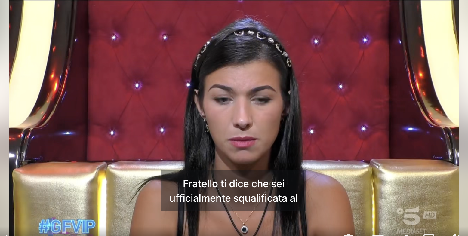 Grande Fratello Vip, Ginevra Lamborghini squalificata dopo il caso Bellavia