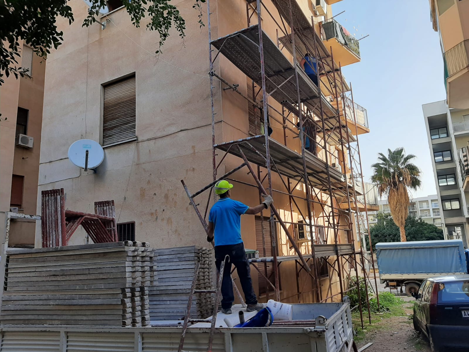 Per le case popolari di Bagheria manutenzioni e occhi sui morosi