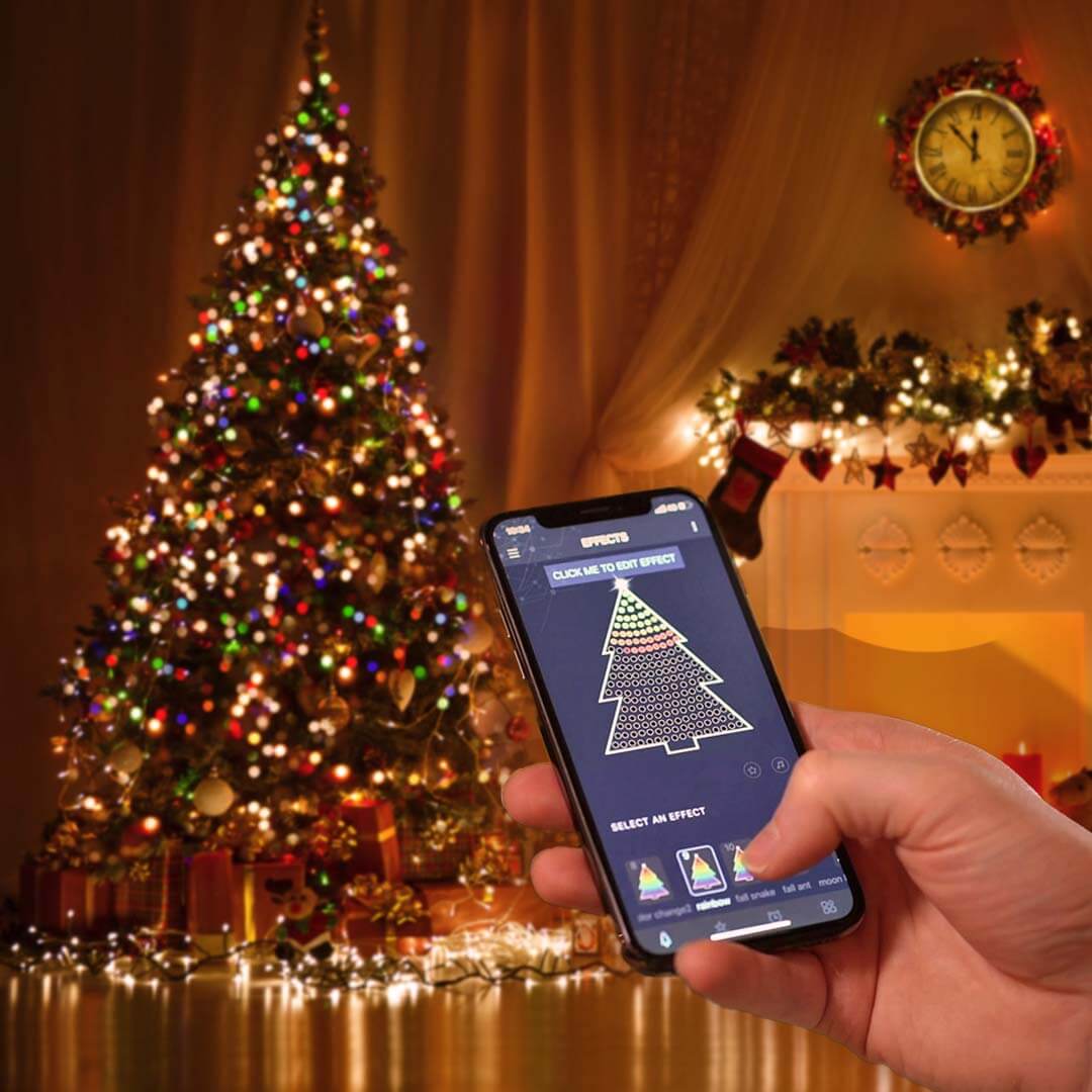 Natale, arriva l’App per le luci che fa risparmiare