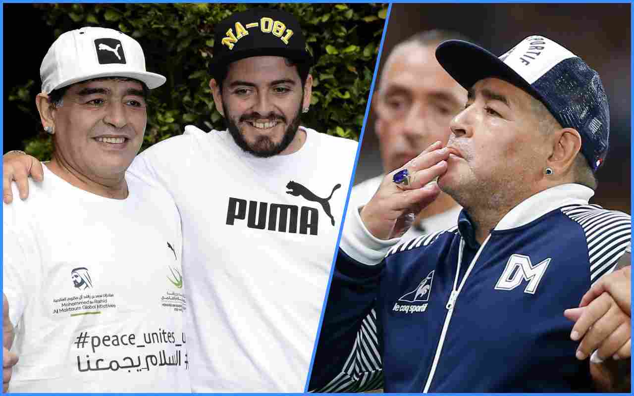 Calcio, il figlio di Maradona: “Spero abbia trovato pace, in vita non l’ha mai trovata”