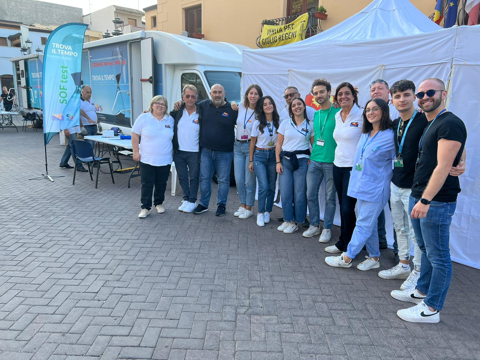 Open day da record a Capaci, 88 vaccinazioni e 141 screening oncologi